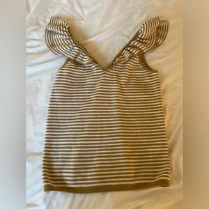 Madewell striped knit tank